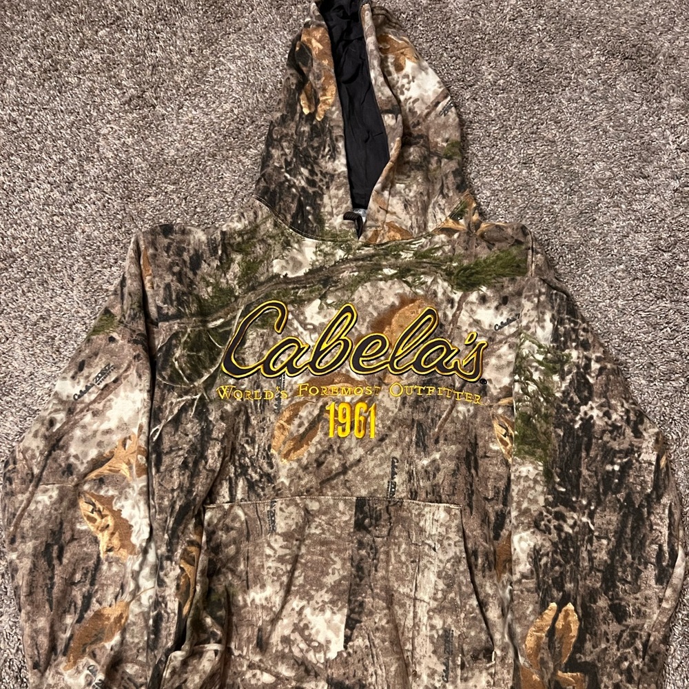 Cabela’s Camo Hoodie